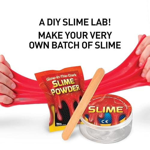 NATIONAL GEOGRAPHIC Mega Slime Kit & Putty Lab - 4 Types of Slime Plus 4 Types of Putty Including Magnetic, Slime Kit for Boys and Girls, Sensory Toy & Science Kit thumbnail 5