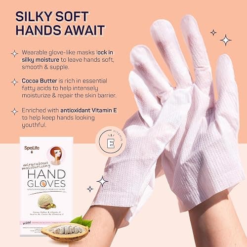 SpaLife Pink 10 Piece Spa Gift Set - Korean Skin Care Set with Travel Size Face, Hand, Foot & Nail Products - Skincare Bundle for Women thumbnail 4