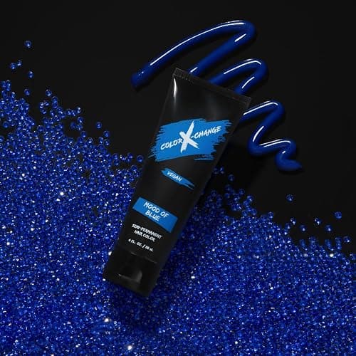 Color X-Change Semi-Permanent Hair Color - Mood of Blue - Vegan, PPD & Ammonia-Free thumbnail 2