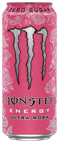 Monster Energy Ultra Rosa, Sugar Free Energy Drink, 16 Ounce (Pack of 15) thumbnail 4