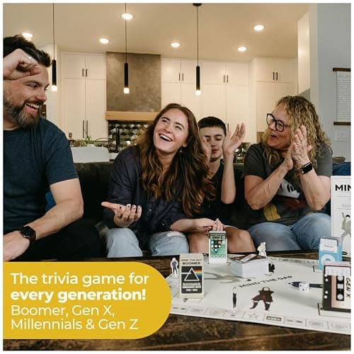 Spin Master Games, Mind The Gap Deluxe Trivia Game, A Board Game for All Generations, Play on Thanksgiving, Friendsgiving, Birthdays & Family Nights, 2-12 Players, for Ages 10 & Up thumbnail 2