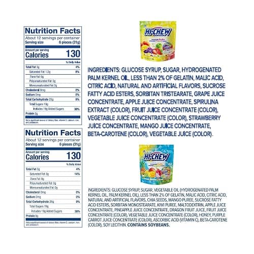 HI-CHEW Variety Mix Bulk, 220+ Pieces, 4 Stand Up Pouches - 13 Flavors Bulk, Sweet and Sour Chewy Candy, Unique Fun Soft - Immensely Juicy Fruity Flavors for Candy Treats & Sharing Treats thumbnail 2