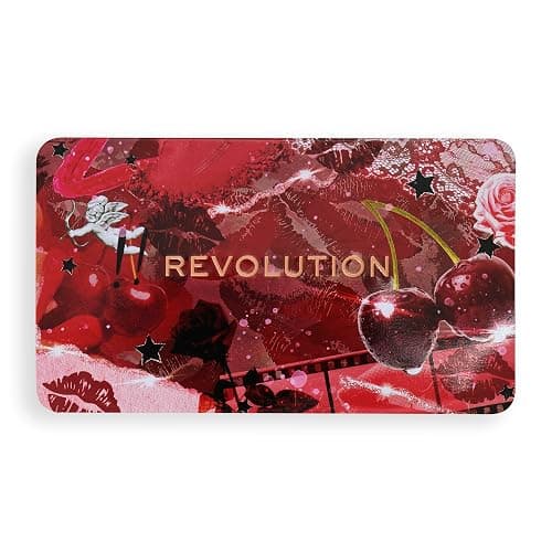 Revolution Beauty, Forever Flawless Lidschattenpalette, 18 Hochpigmentierte Matt- & Schimmertöne, Vegan & Ohne Tierversuche, Cherry Rebel - Cherry Rebel Red thumbnail 4