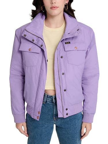Wrangler womens X Stranger Things Erica Bomber Jacket - Image 1