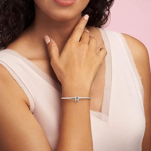 PANDORA Letter 925 Sterling Silver Charm thumbnail 3