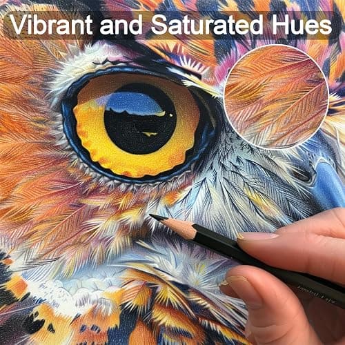 Colored Pencils for Adult Coloring Books, 72 Colors Drawing Pencils with Oil-Based Cores, Professional Art Supplies for Artists, Coloring Pencils for Adults, Color Pencils Set for Beginners and Teens. thumbnail 7