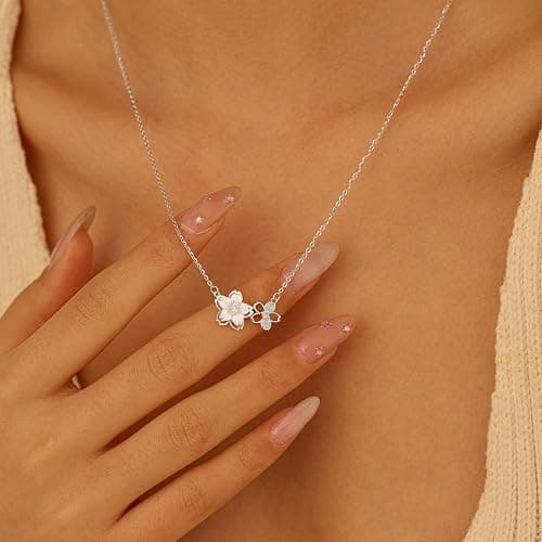 Cherry Blossom Necklace thumbnail 4