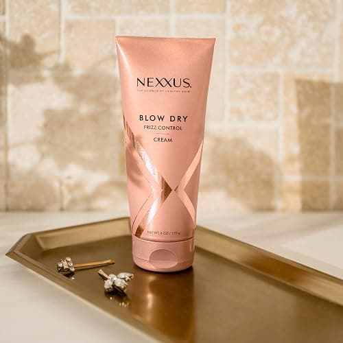 Nexxus Blow Dry Cream Frizz Control for Weightless Style & Volume, with StyleProtect Technology 6 oz thumbnail 4