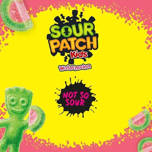 SOUR PATCH KIDS Watermelon Soft & Chewy Gummy Candy, Family Size, 1.8 lb | Bulk Candy thumbnail 6