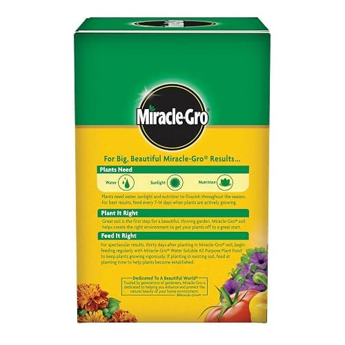 Miracle-Gro Water Soluble All Purpose Plant Food, For All Indoor or Outdoor Plants, Roses, Flowers, Vegetables, Houseplants, Trees, and Shrubs, 1.5 lbs thumbnail 14