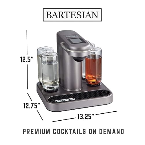 Bartesian Premium Cocktail and Margarita Machine for The Home Bar with Push-Button Simplicity and an Easy to Clean Design (55300) thumbnail 3