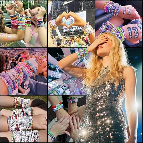 Gionlion 96 Colors 3550 Pcs Pony Beads Bracelet Making Kit, 5 Boxes Friendship Bracelet Kit with Letter Beads 6x9mm Rainbow Kandi Bead for Bracelets Jewelry Keychain Making Kit, Crafts Gifts for Kids thumbnail 9