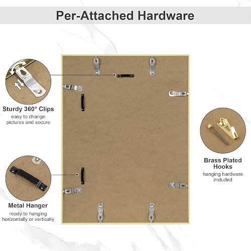 12x16 Metal Picture Frame 3 pack thumbnail 6