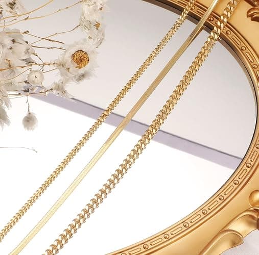 DEARMAY Gold Anklets for Women Waterproof | Non Tarnish14K Gold Plated Ankle Bracelets Set Stack, Summer Beach Jewelry Gifts for Vacation thumbnail 5
