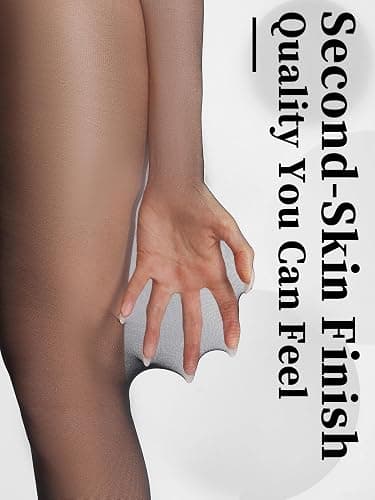 DancMolly Sheer to Waist Control Top Pantyhose, 2 Pairs Women's Tights T-Crotch, Everyday Office Wear, Medias de Mujer thumbnail 5