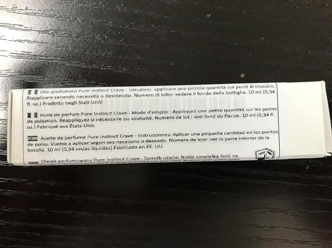 Pure Instinct Roll-On - The Original Pheromone Infused Essential Oil Perfume Cologne - TSA Ready (Crave - Women) thumbnail 10