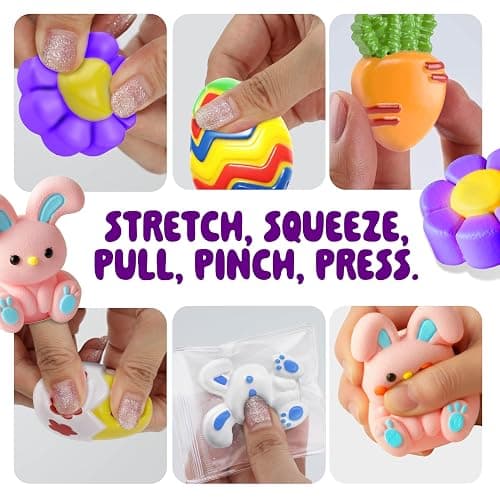 Easter Taba Squishy Making Kit for Kids - Squishies Easter Crafts Activities - 6 7 8 9 10 11 12 Year Old Birthday Gift - Craft Kits for Girls Ages 8-12 - Kid Toys for Ages 5-7 - Cool Arts & Crafts thumbnail 4