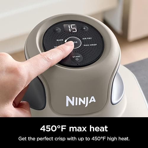 Ninja Crispi Air Fryer, Microwave, Freezer & Dishwasher Safe, Non Toxic Glass Portable Cooking System, 4 QT & 6 Cup Glass Containers with Storage Lids, Easy Meals, Air Fry, Bake, Stone, FN101ST thumbnail 12