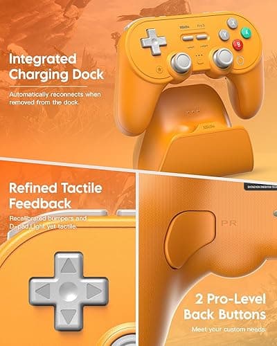 8Bitdo Pro 3 Bluetooth Controller thumbnail 6
