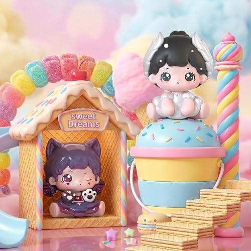 Popobox Fantany Dreamland Mini Series Blind Box Figures, Random Design Action Figures Collectible Toys for Birthday Gift, Home Decorations, Single Box thumbnail 5