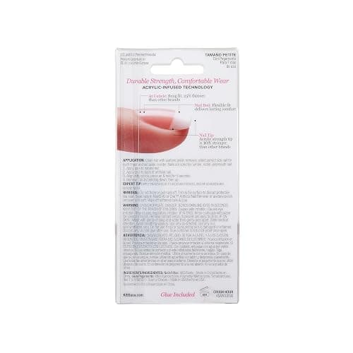 KISS Salon Acrylic French Nails - Crush Hour, Pink thumbnail 2
