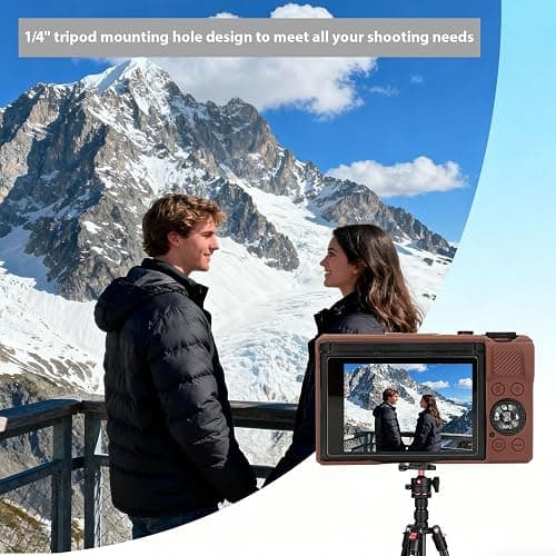 Frevyve Case for Canon G7X Mark III Camera, Soft Silicone Protective Case, Slim Fit Sleeve with Removable Lens Cover and Screen Protector Accessories, Lightweight, Anti-Scratch (Dark Brown) thumbnail 6