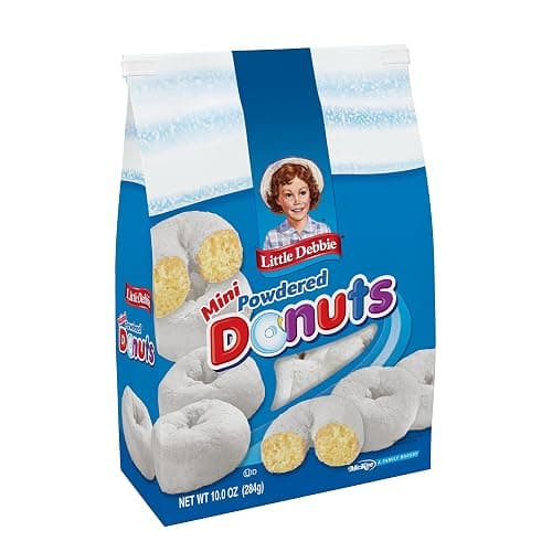 Little Debbie Powdered Mini Donuts, 10.0 OZ Bag thumbnail 6