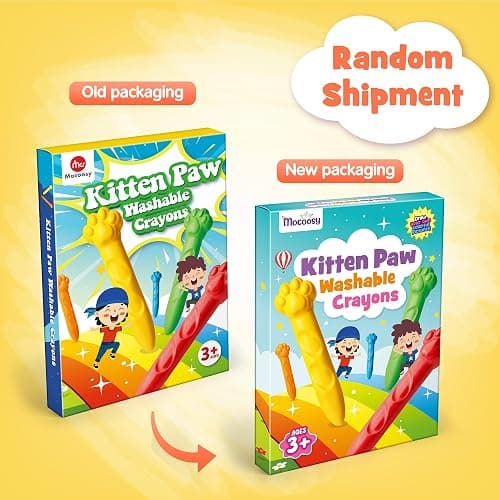 Mocoosy 18 Colors Jumbo Crayons for Toddlers 1-3, Mess-Free Washable Crayon with Coloring Book Set for Kids Ages 4-8, Non Toxic Crayons Kit Art Supplies Coloring Gift Travel Road Trip Activities thumbnail 8