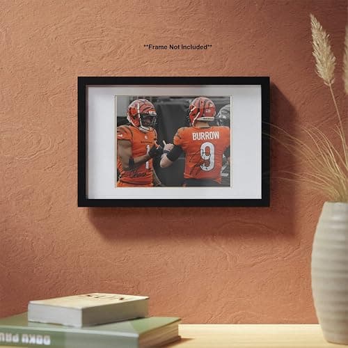 Joe Burrow Ja'Marr Chase Signed Photo Autograph Print Wall Art Home Decor thumbnail 5