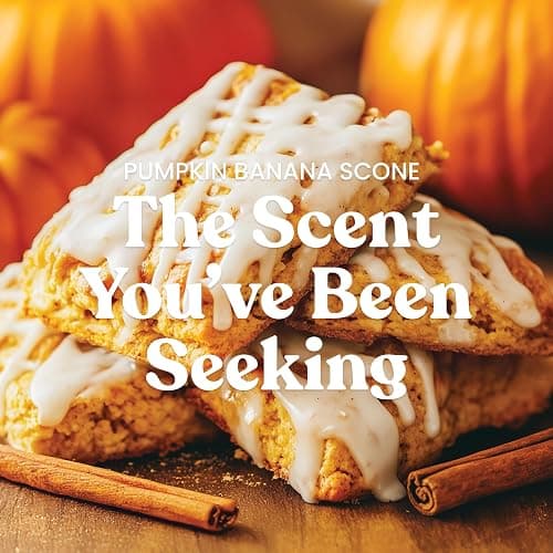 Yankee Candle Pumpkin Banana Scone, Holiday Scented Candle, 22oz Large Jar with up to 150 Hour Burn Time, Giftable thumbnail 2