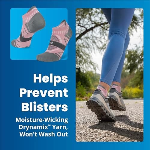 Balega womens Hidden Dry Moisture Wicking Performance No Show Athletic Running Socks (1 Pair) thumbnail 3