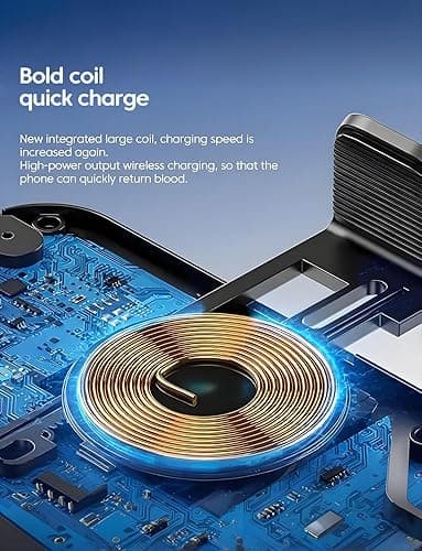 CHGeek Wireless Car Charger, 2025 Upgrade 15W Fast Charging Auto Clamping Car Phone Holder Charger, Phone Holders for car Mount, fit for iPhone 17 16 15 14 13 Mini Pro Max XR,Samsung Galaxy S25 Ultra thumbnail 9