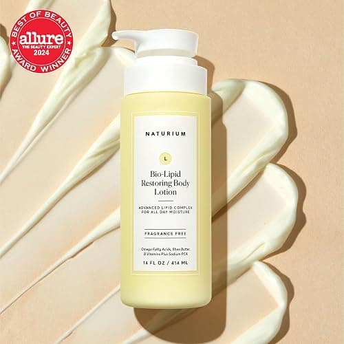 Naturium Bio-Lipid Restoring Moisturizing Body Lotion with Shea Butter, Fragrance Free, 14 oz thumbnail 3