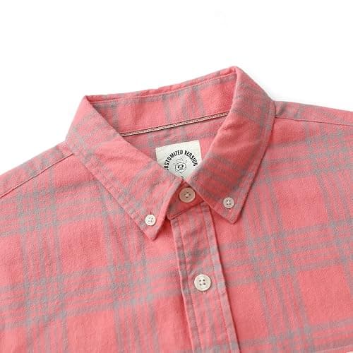 Dubinik® Flannel Shirt for Men Casual Button Down Work Soft All Cotton Lightweight Flannel Mens Plaid Shirts Long Sleeve thumbnail 3