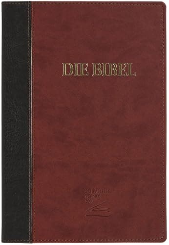 Schlachter 2000 Bibel - Großdruckausgabe (Softcover, grau/braun): Großdruckausgabe, PU-Einband, grau/braun, Fadenheftung / ohne Parallelstellen - Image 1