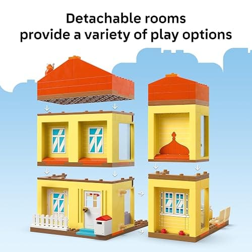 LEGO Bluey: Bluey’s Family House Building Toy - Pretend Play Toys & Figures Playset for Boys & Girls, Ages 4+ - with 5 Characters - Gift for Christmas - 11203 thumbnail 6