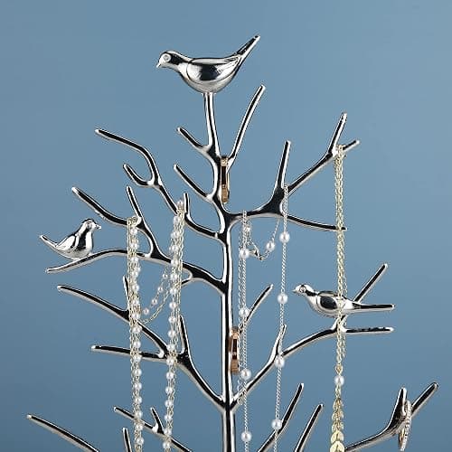 MORE&LESS Tree and Deer Jewelry Rack,for Ring Earrings Necklace Bracelet,Suitable for living rooms, bathrooms,offices,etc. thumbnail 6