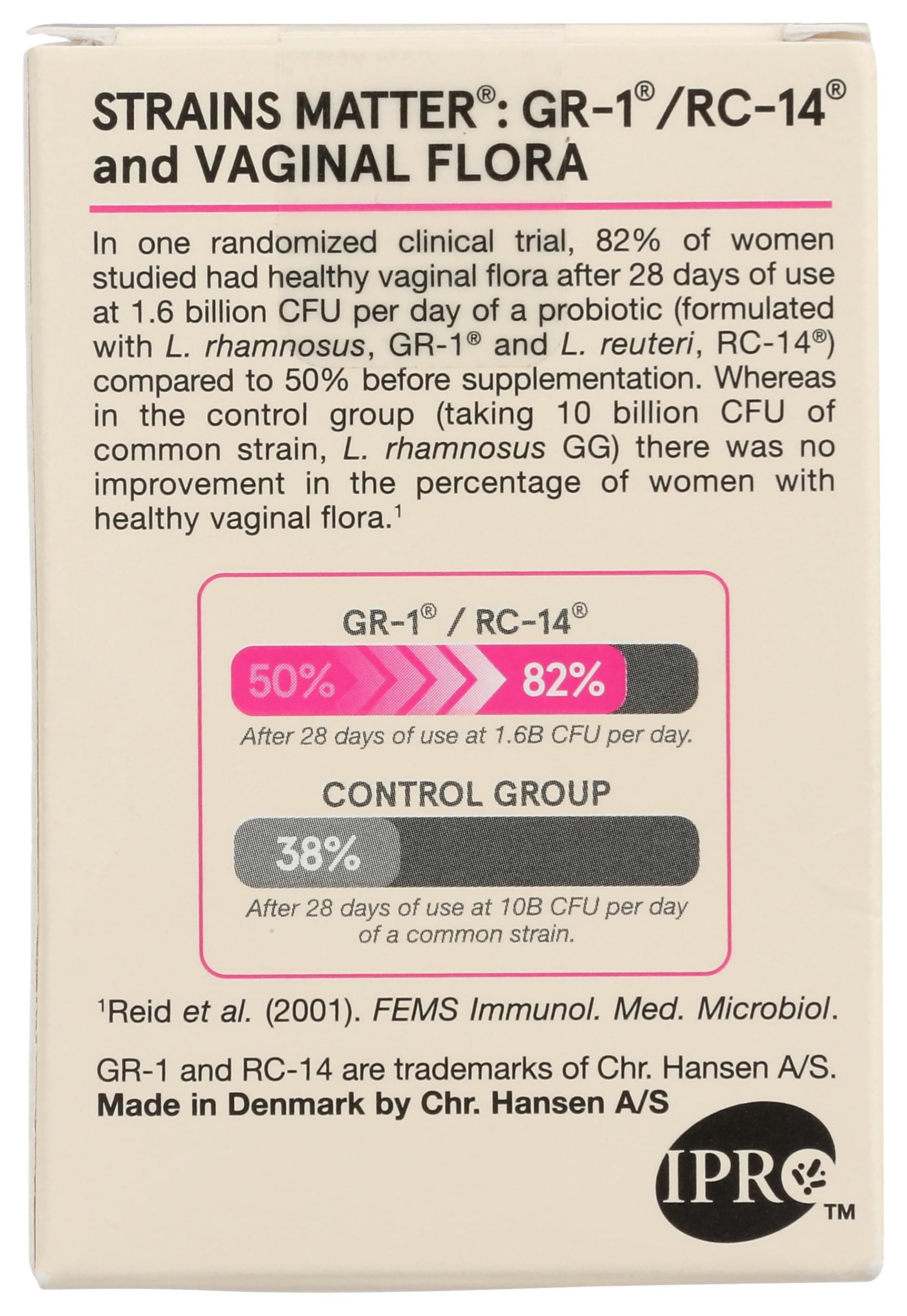 Jarrow Formulas Fem-Dophilus - 5 Billion CFU Per Serving - Women's Probiotic Supplement - Urinary Tract & Vaginal Health - Up to 30 Servings (Veggie Caps) thumbnail 2