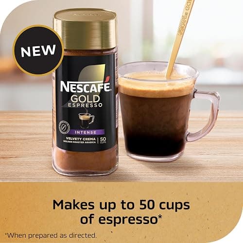 NESCAFÉ Gold Espresso Intense, Instant Coffee, 3.5 oz thumbnail 2