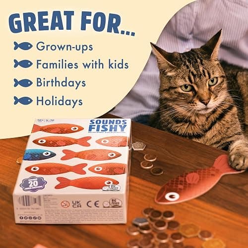 Big Potato Sounds Fishy Board Game: The Bluffing Family Game for Kids 10+ - Best New Family Quiz Games, Trivia Games for Groups of People thumbnail 5