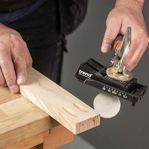 Trend Twin Pocket Hole Jig with HSS Drill Bit & Depth Setting Collar, Square Drive Bit & Pocket Hole Screws Selection, PH/JIG/C thumbnail 10
