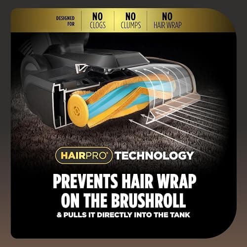 Shark CarpetXpert HairPro | Upright Carpet, Area Rug & Upholstery Cleaner | StainStriker Handheld Tough Stain Remover & Onboard Self Clean | Pet Hair Pickup & Odor Removal | 4 Tools | Copper | EX301 thumbnail 6
