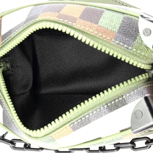 Louis Vuitton, Pre-Loved Soft Trunk Bag Damoflage Canvas Mini, Green thumbnail 4