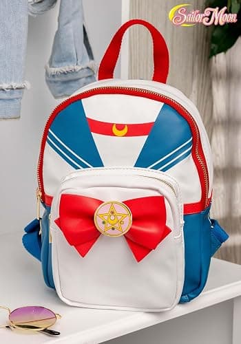 FUN.COM Sailor Moon Cosplay Mini Backpack for Adults – Officially Licensed Anime-Inspired Bag with Adjustable Straps thumbnail 2