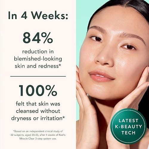 Rael Toner for Face, Miracle Clear – Daily Toner with Succinic Acid, Vitamin B5, Hydration, Korean Skin Care (5.1 oz) thumbnail 5