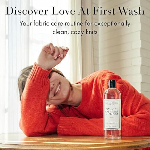 The Laundress Wool & Cashmere Shampoo, 31 Loads, Concentrated Liquid Laundry Detergent, Cedar Scent, Gentle Cold-Water Hand or Machine Wool Wash for Delicate Fabrics - Merino, Mohair & Knit Blends thumbnail 7