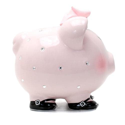 Child to Cherish Ceramic Piggy Bank for Girls, Princess thumbnail 5