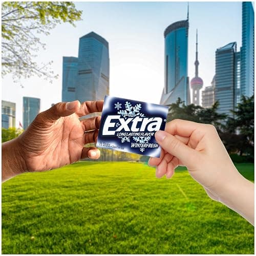 EXTRA Winterfresh Sugar Free Chewing Gum Bulk Pack, Individually Wrapped Mint Gum for Fresh Breath, 15-Stick Packs, Pack of 10, Cool Mint Flavor for School, Work & Travel thumbnail 5