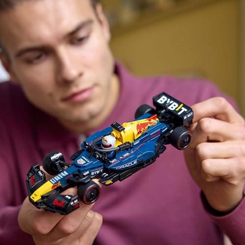 LEGO Speed Champions Oracle Red Bull Racing RB20 F1 Race Car Model with a Collectible Formula 1 Driver Minifigure - Display Set for Adult Motorsport & Racing Fans 77243 - Oracle Red Bull Racing RB20 F1 Race Car 77243 thumbnail 2