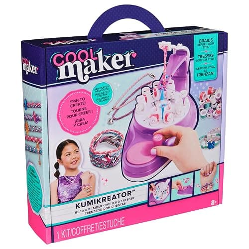 Cool Maker, KumiKreator Bead & Braider Friendship Necklace & Bracelet Making Kit (Packaging May Vary), Gifts & Stocking Stuffers for Girls Ages 8 and up thumbnail 9